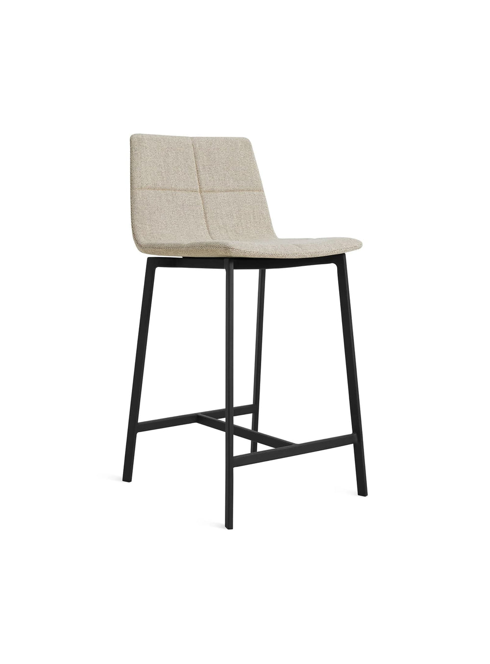 Tabouret de comptoir Between Us Blu Dot : tabouret design, assise confortable et élégante. Tait stone