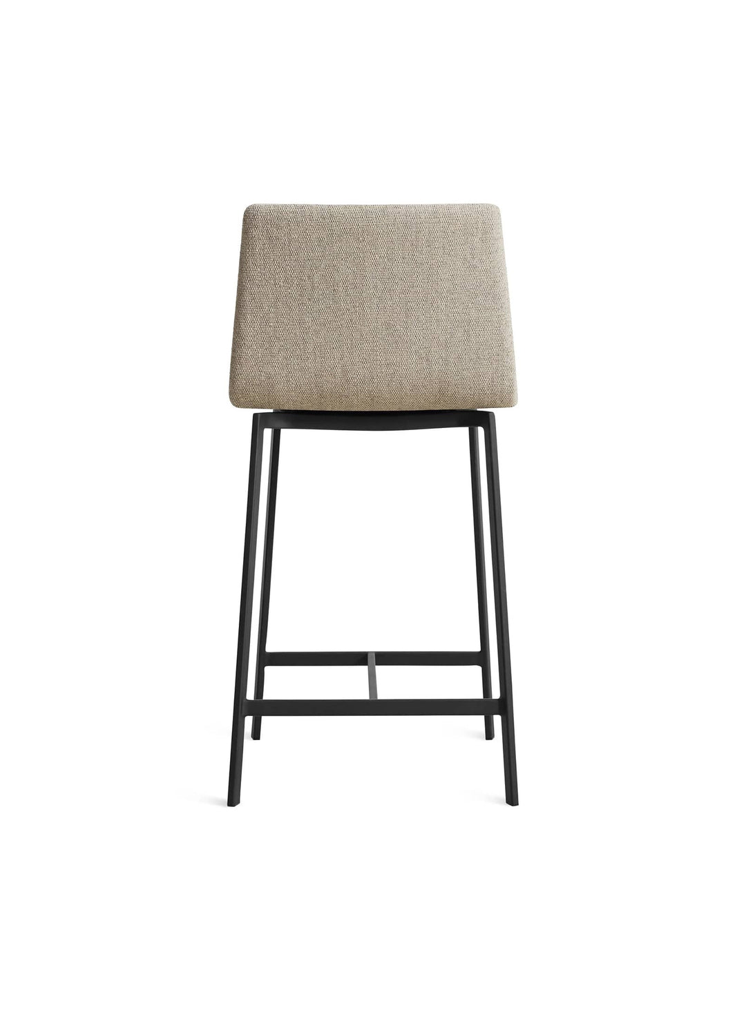 Tabouret de comptoir Between Us Blu Dot : tabouret design, assise rembourrée. tait stone