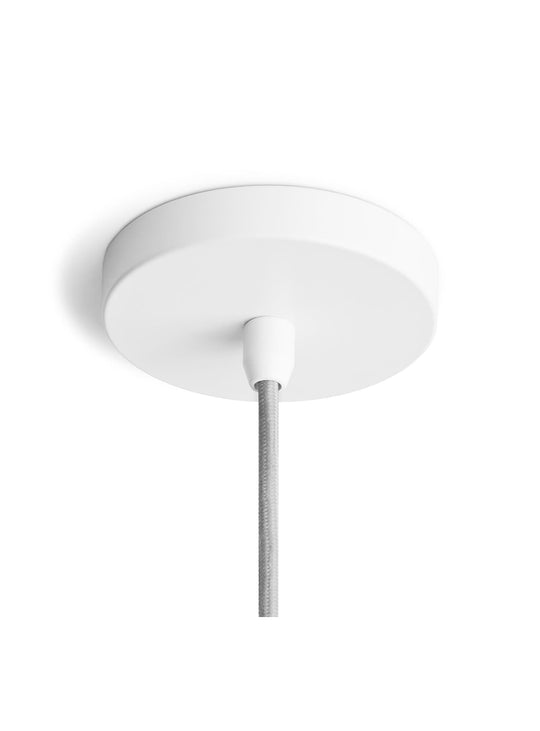 Lampe suspendue Blu Dot Bobber : 2150 lumens de lumière chaude. Blanc.