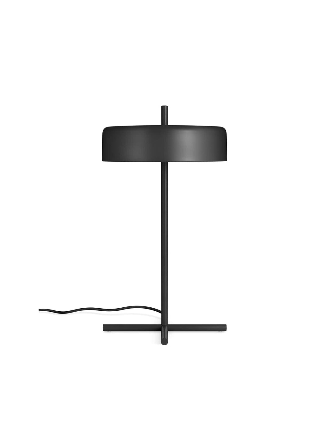 Craquez pour la lampe Bobber Blu Dot : acier thermolaqué, LED durable et variateur rotatif. Noir.