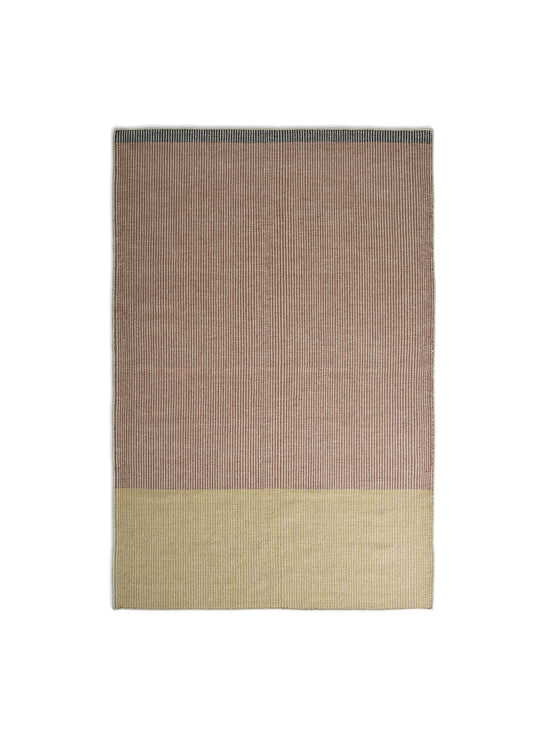 Blu Dot Bousta : tapis fait main en laine 100 % naturelle et durable. mix 3