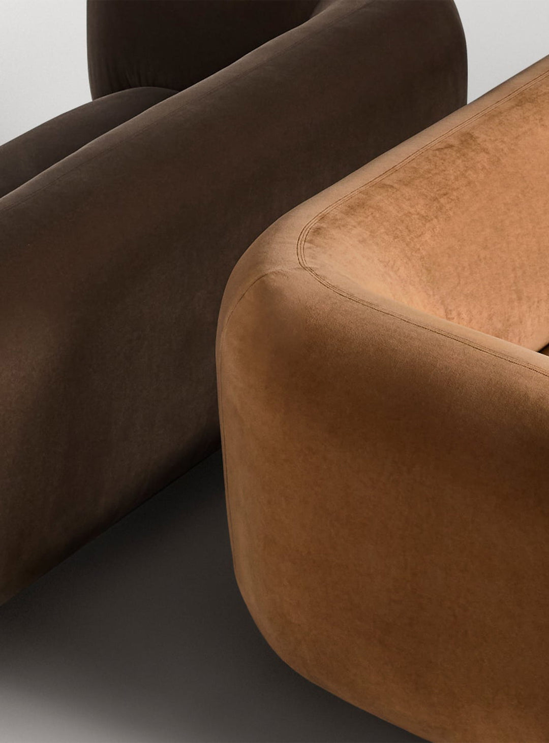 Blu Dot Bustle : sofa design à la fois solide, harmonieux et intemporel. cuivre