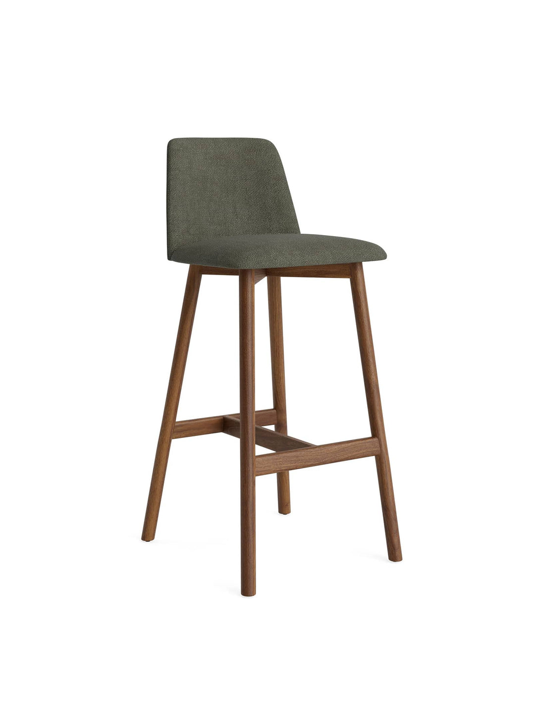 Tabouret de bar Chip Blu Dot : assise haute élégante et ergonomique. camp olive