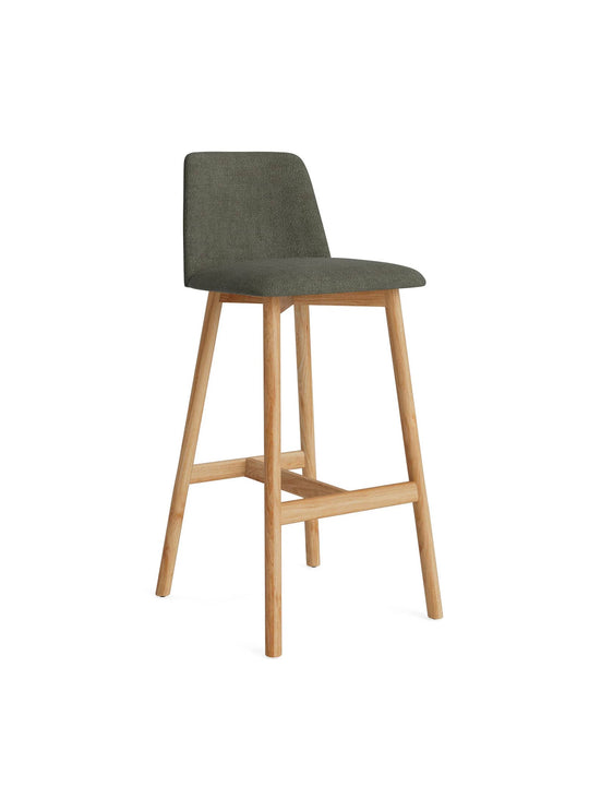 Tabouret de bar Chip Blu Dot : design moderne et matériaux durables. camp olive