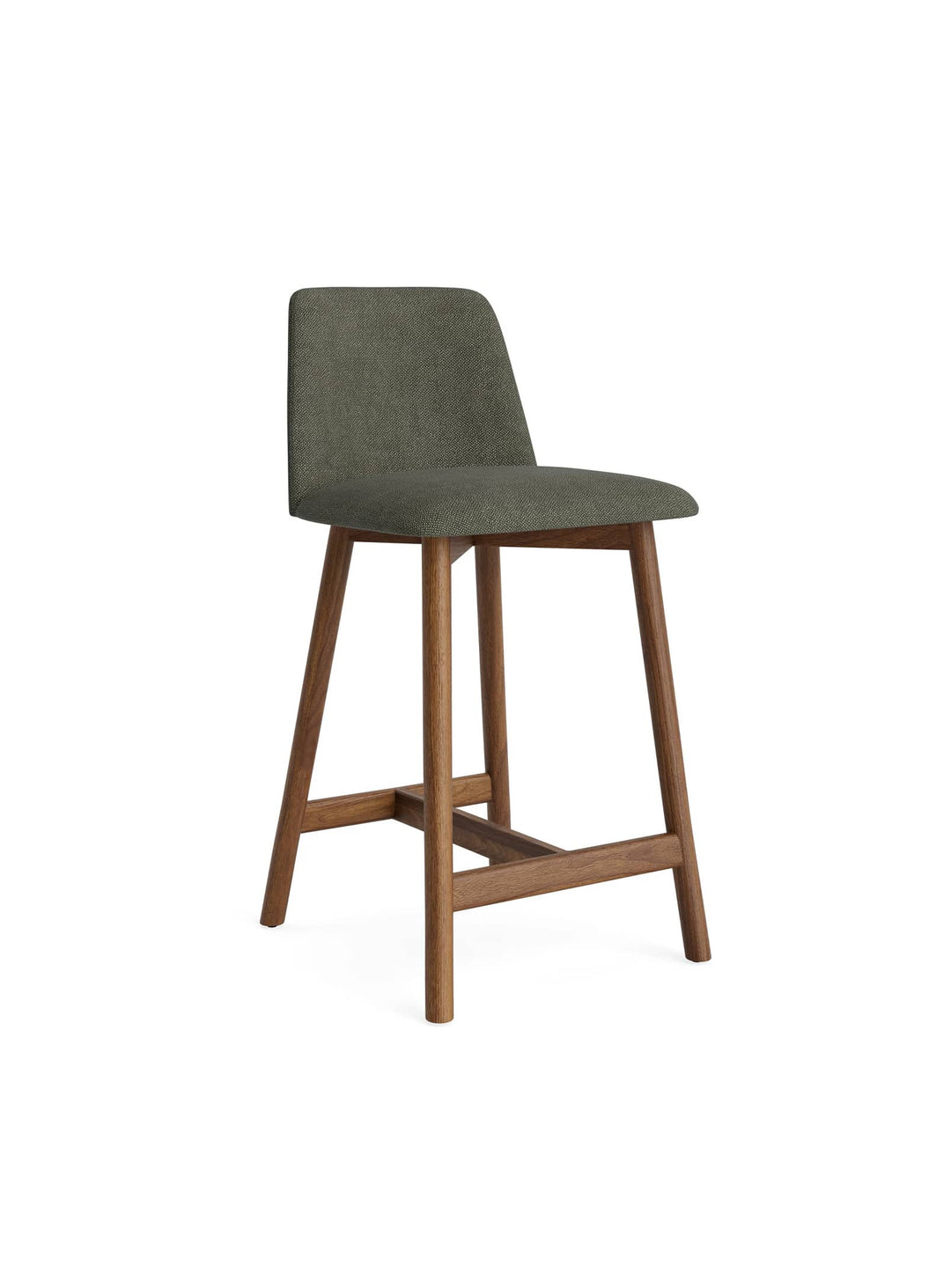 Tabouret de comptoir Chip Blu Dot : siège haut pour cuisine ou table haute. camp olive