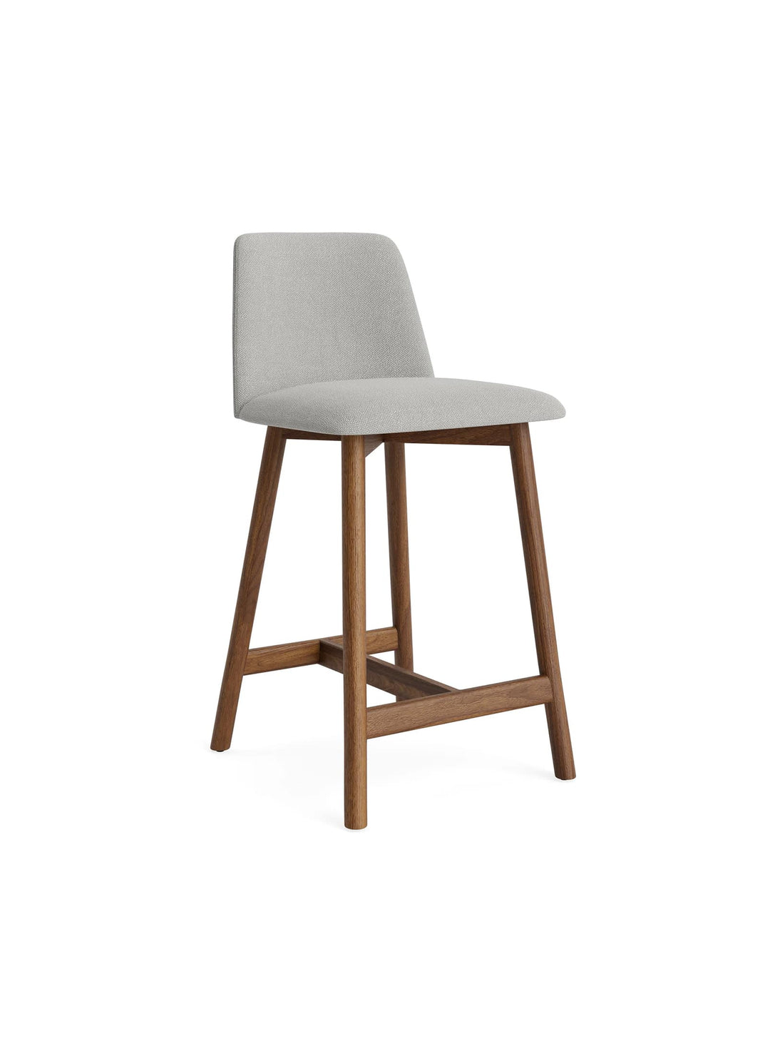 Tabouret de comptoir Chip Blu Dot : confort et style pour espace repas. camp stone