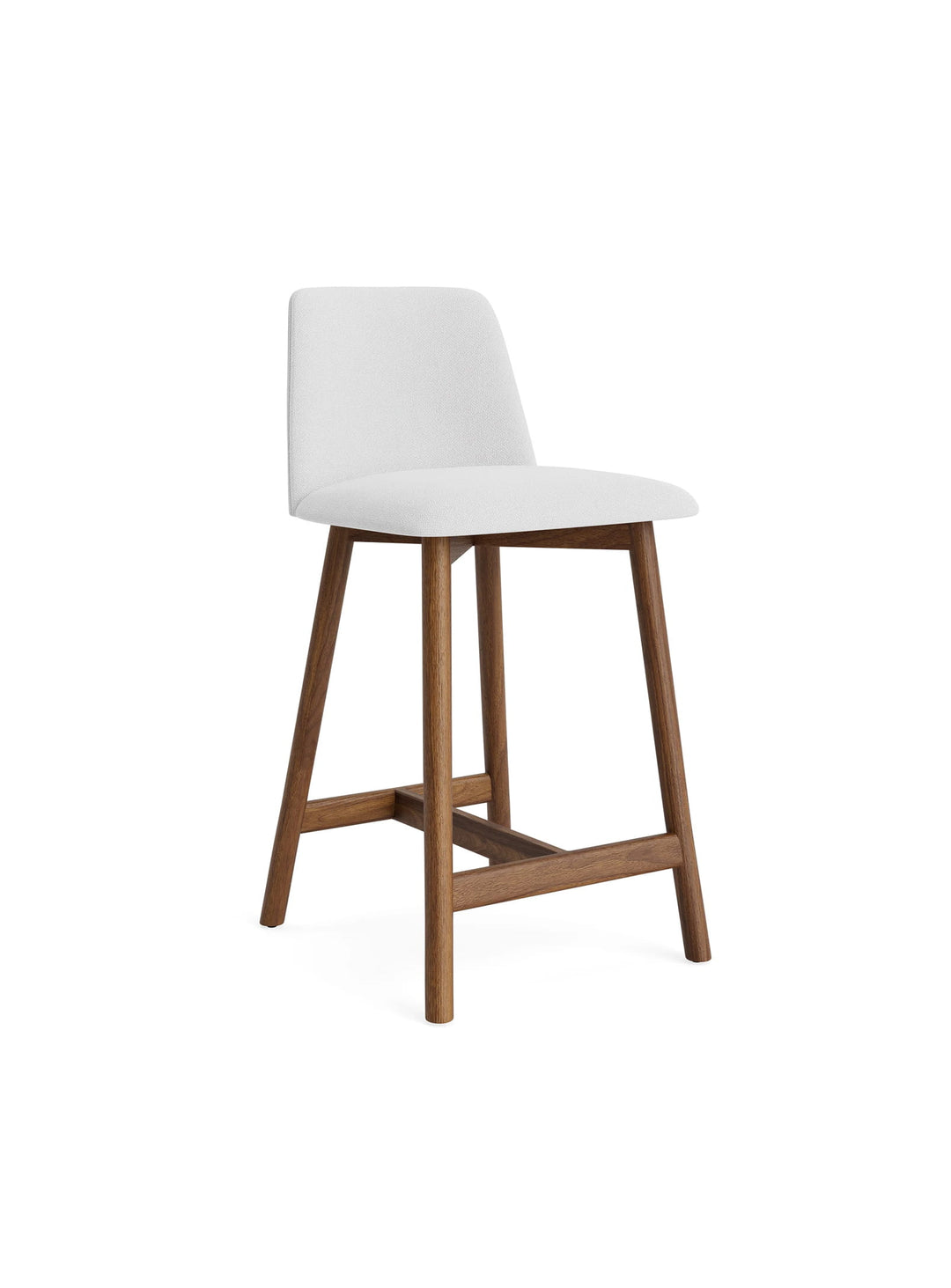Tabouret de comptoir Chip Blu Dot : design épuré avec dossier incurvé. camp salt