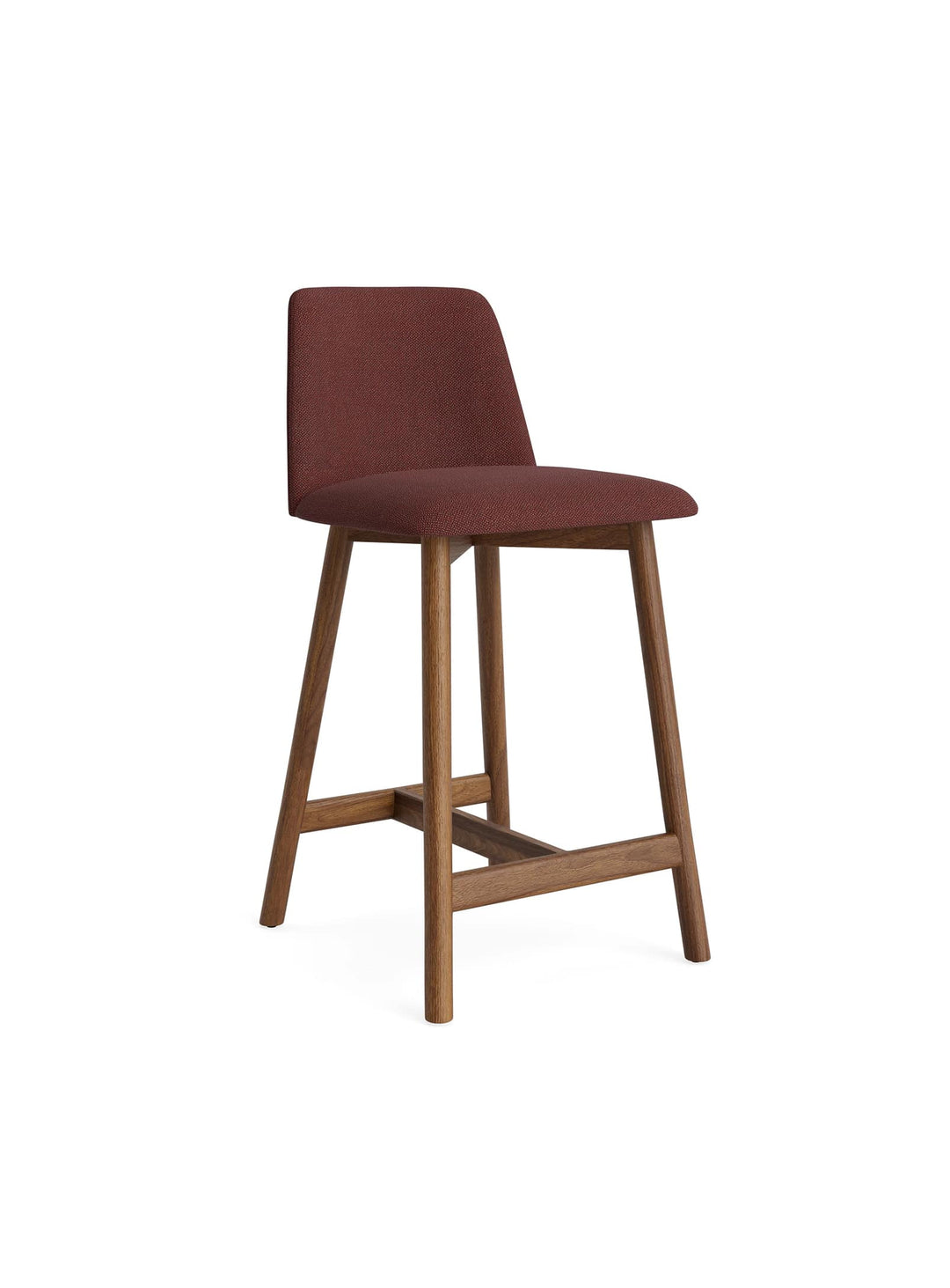 Tabouret de comptoir Chip Blu Dot : design moderne pour comptoir élégant. camp tomato