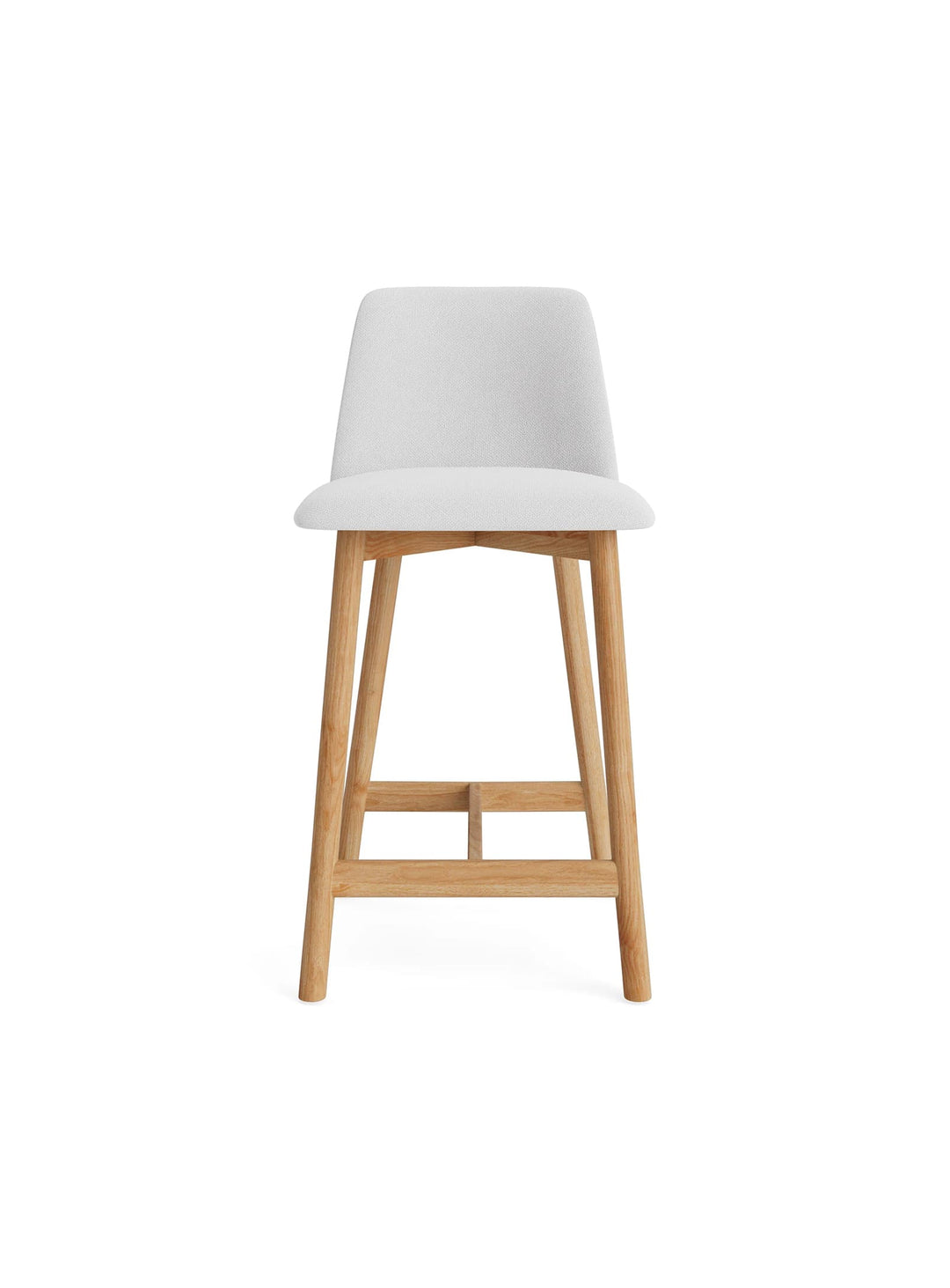 Tabouret de comptoir Chip Blu Dot : design minimaliste et fonctionnel. camp stone