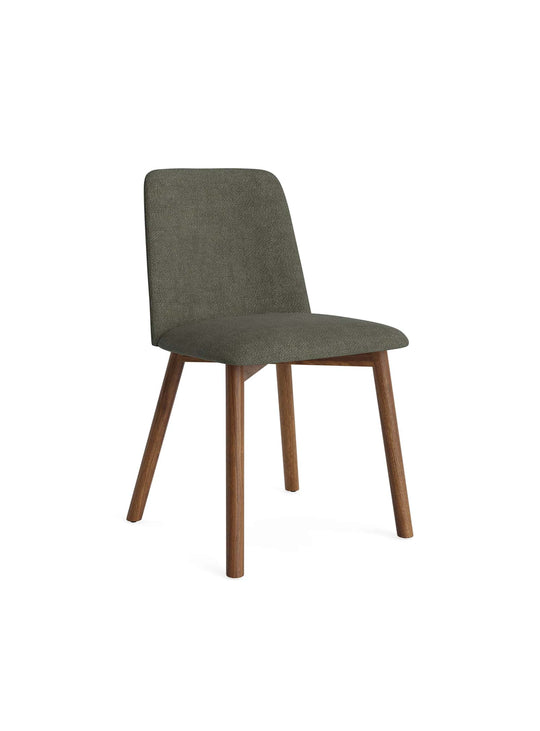 Chaise Chip Blu Dot : assise design pour table de salle à manger. camp  olive