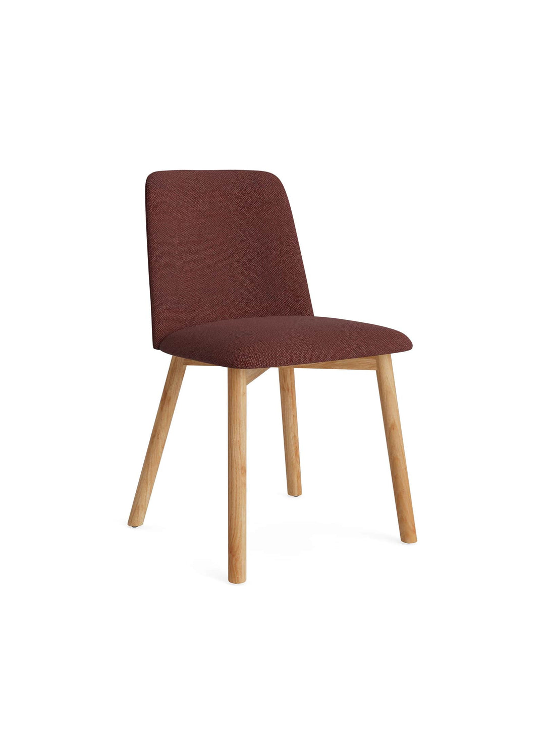 Chaise Chip Blu Dot : design sobre et confortable pour intérieur moderne. camp tomato