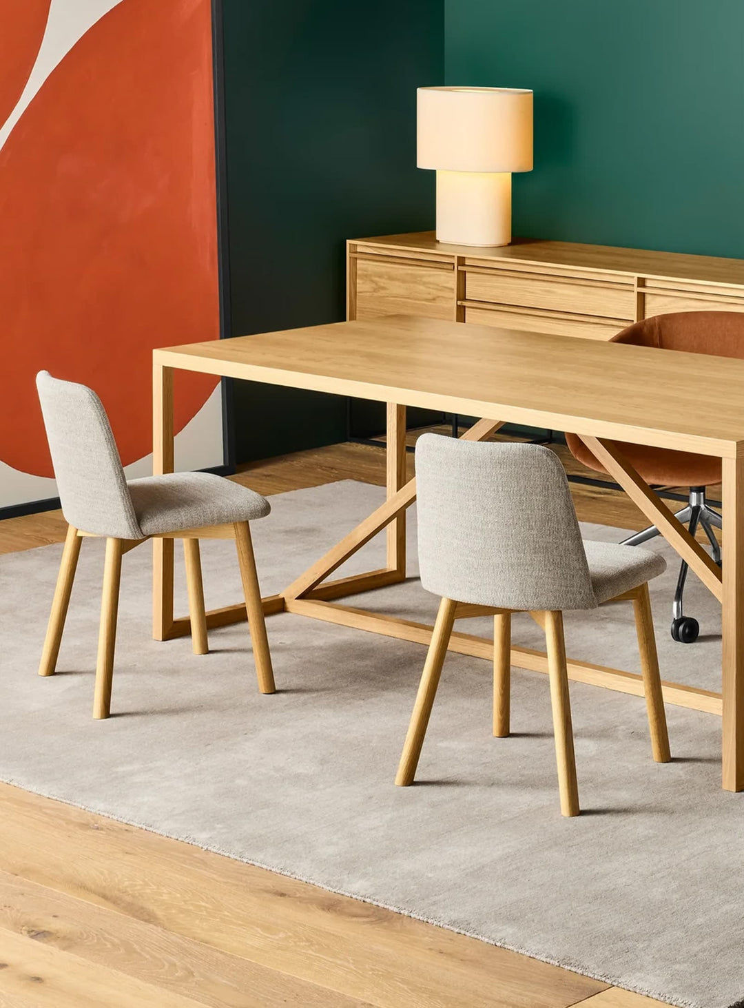 Chaise Chip Blu Dot : design épuré pour un usage quotidien. camp salt