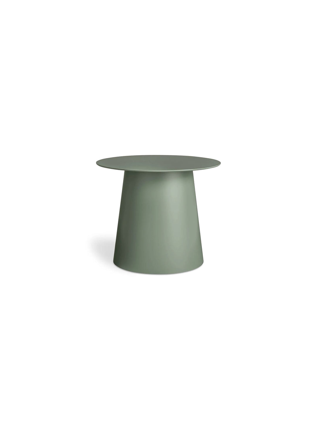 Table d'appoint Circula Cocktail Blu Dot, une table basse moderne aux lignes raffinées. vert