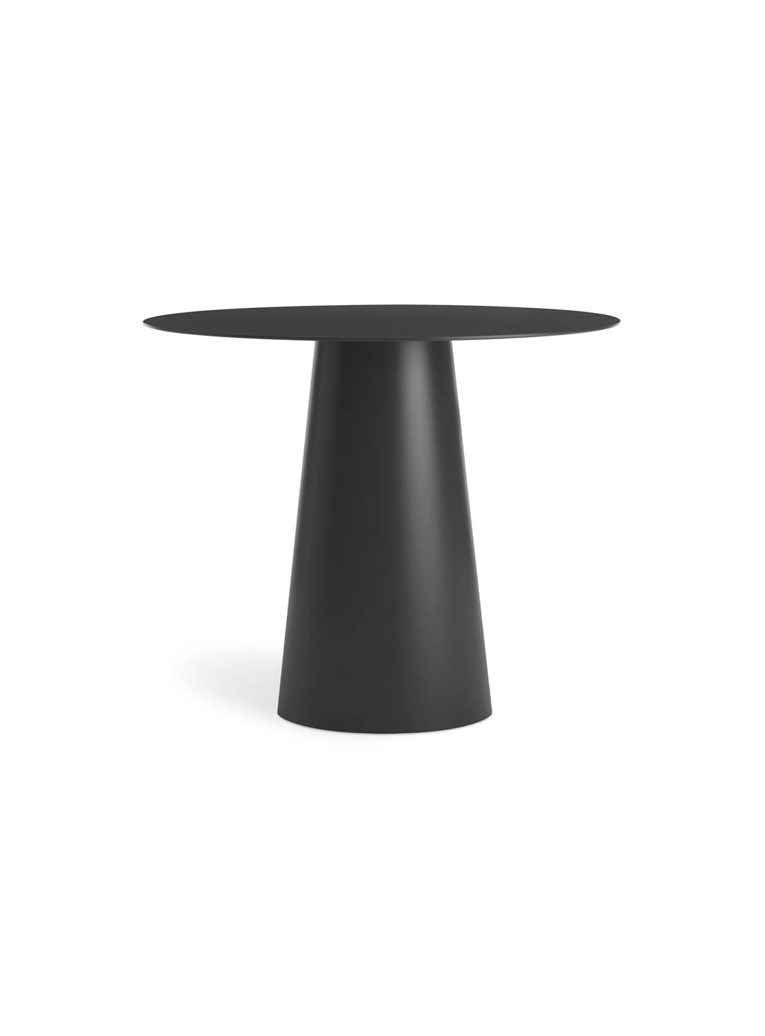 Table Circula Blu Dot : équilibre parfait entre robustesse et raffinement. noir