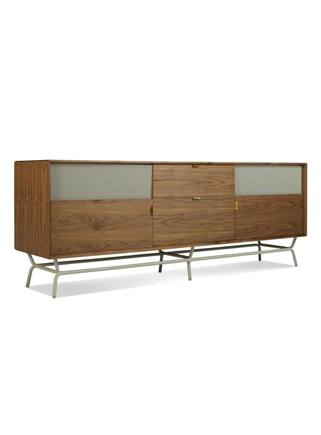 Buffet Dang Blu Dot : un buffet moderne pensé pour un rangement pratique et chic. noyer