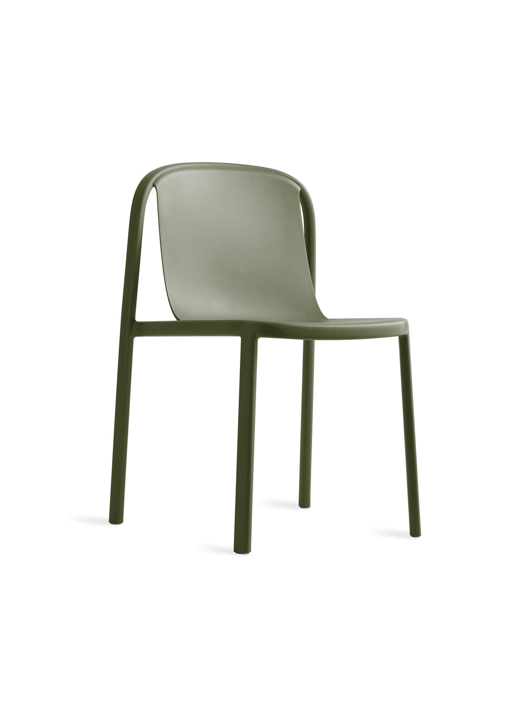 Blu Dot Decade : chaise design écoresponsable, simple et raffinée. vert