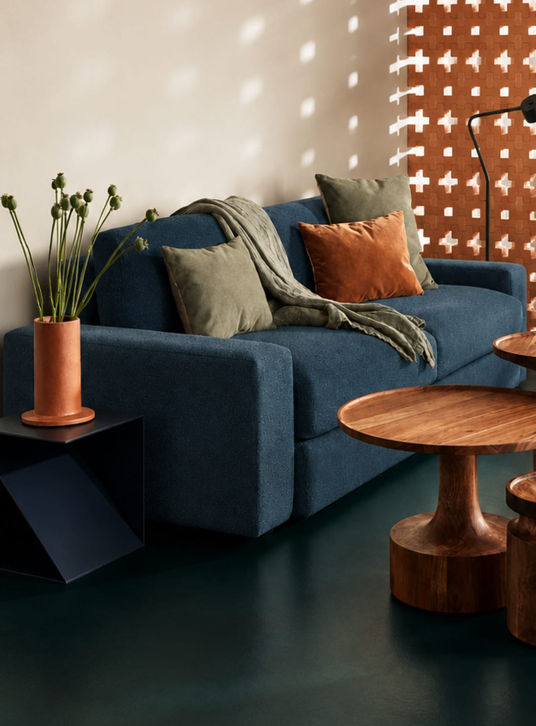 Sofa Esker Blu Dot, un canapé au confort enveloppant fabriqué aux États-Unis.