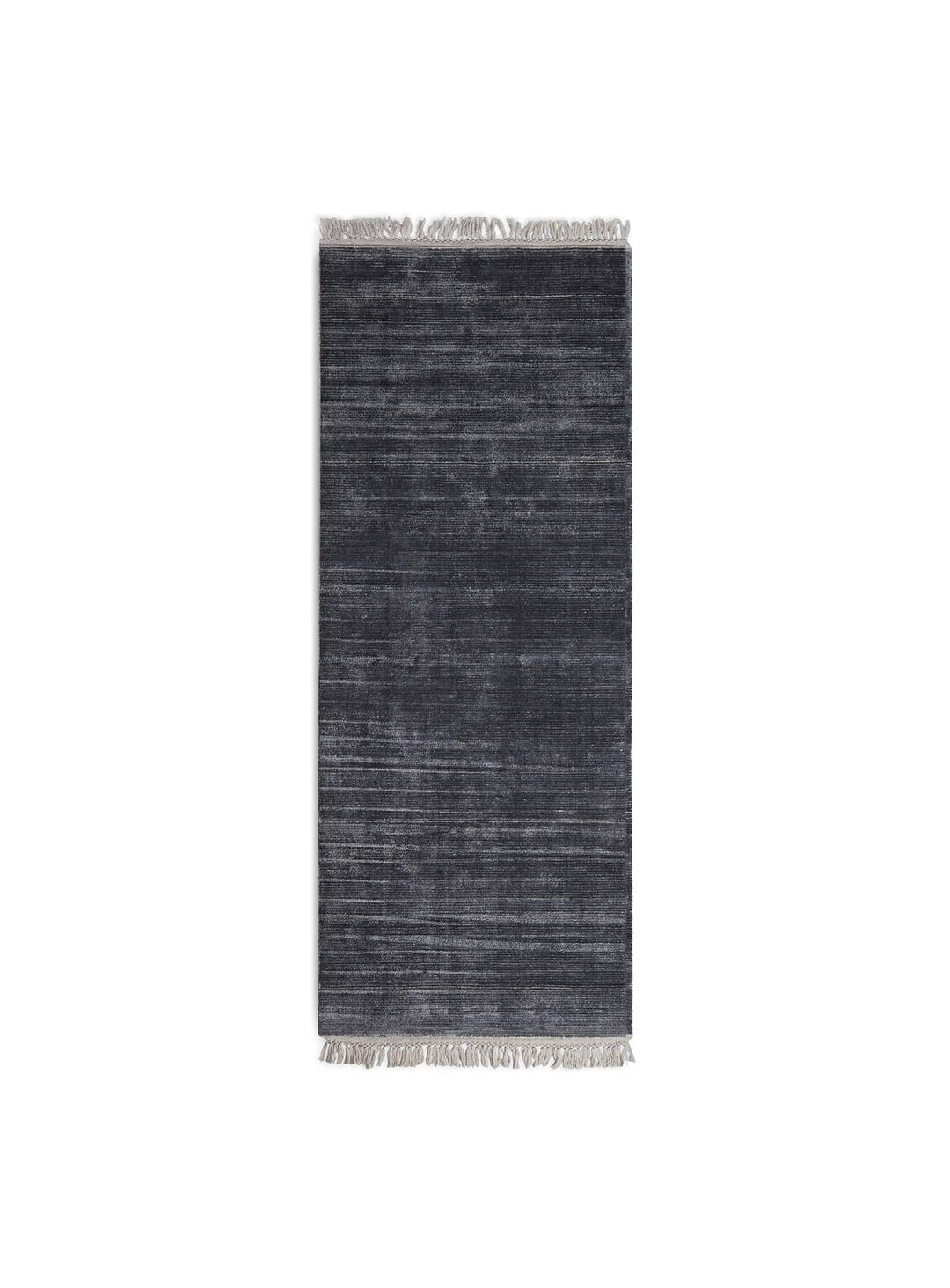 Tapis Fancy Blu Dot : alliance de matières nobles et de reflets naturels. Indigo