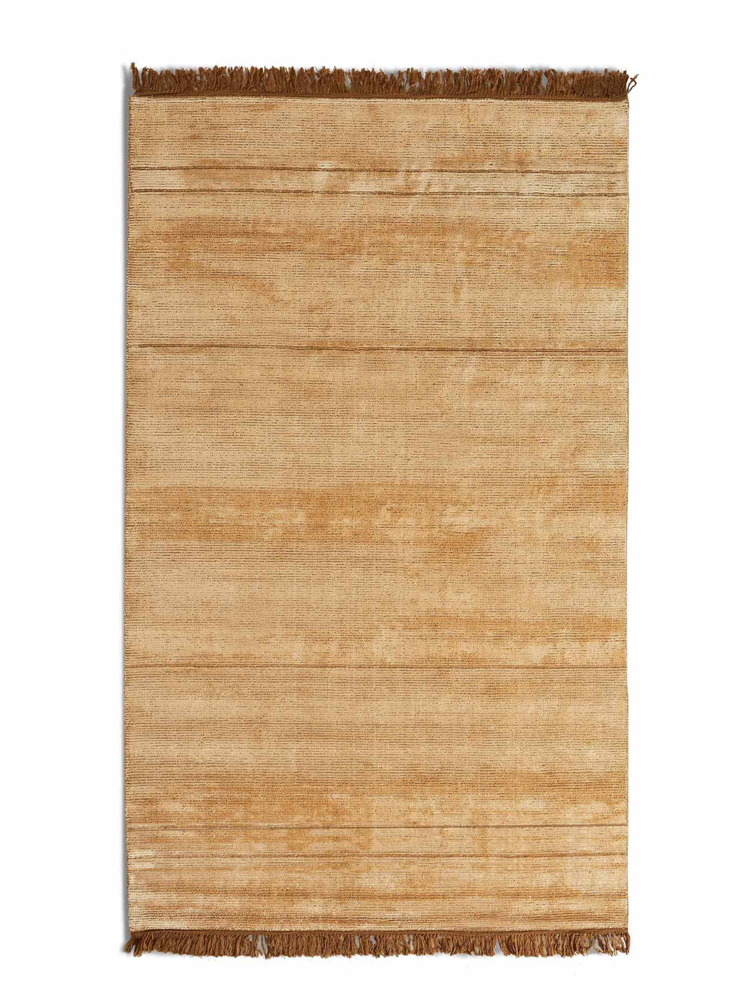 Tapis Fancy Blu Dot : laine, viscose et reflets subtils pour tout intérieur. Or