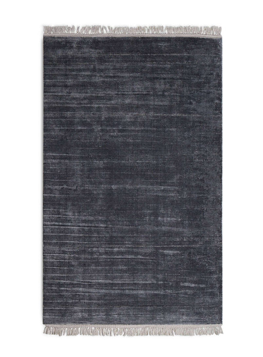 Tapis Fancy Blu Dot : douceur, brillance et élégance sans effort. Indigo