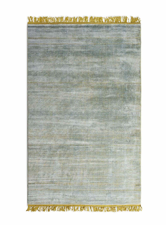 Blu Dot Fancy : tapis design aux tons entrelacés et au confort moelleux. Lime