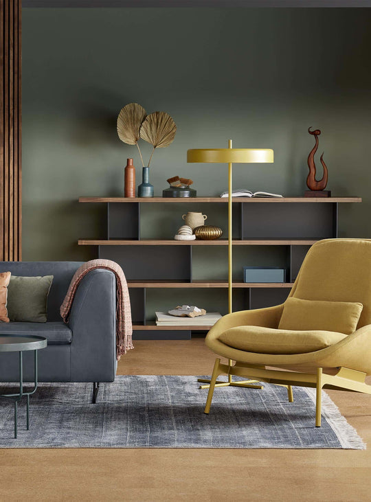 Tapis Fancy Blu Dot : deux tons élégants pour un style raffiné et apaisant. Bleu glace