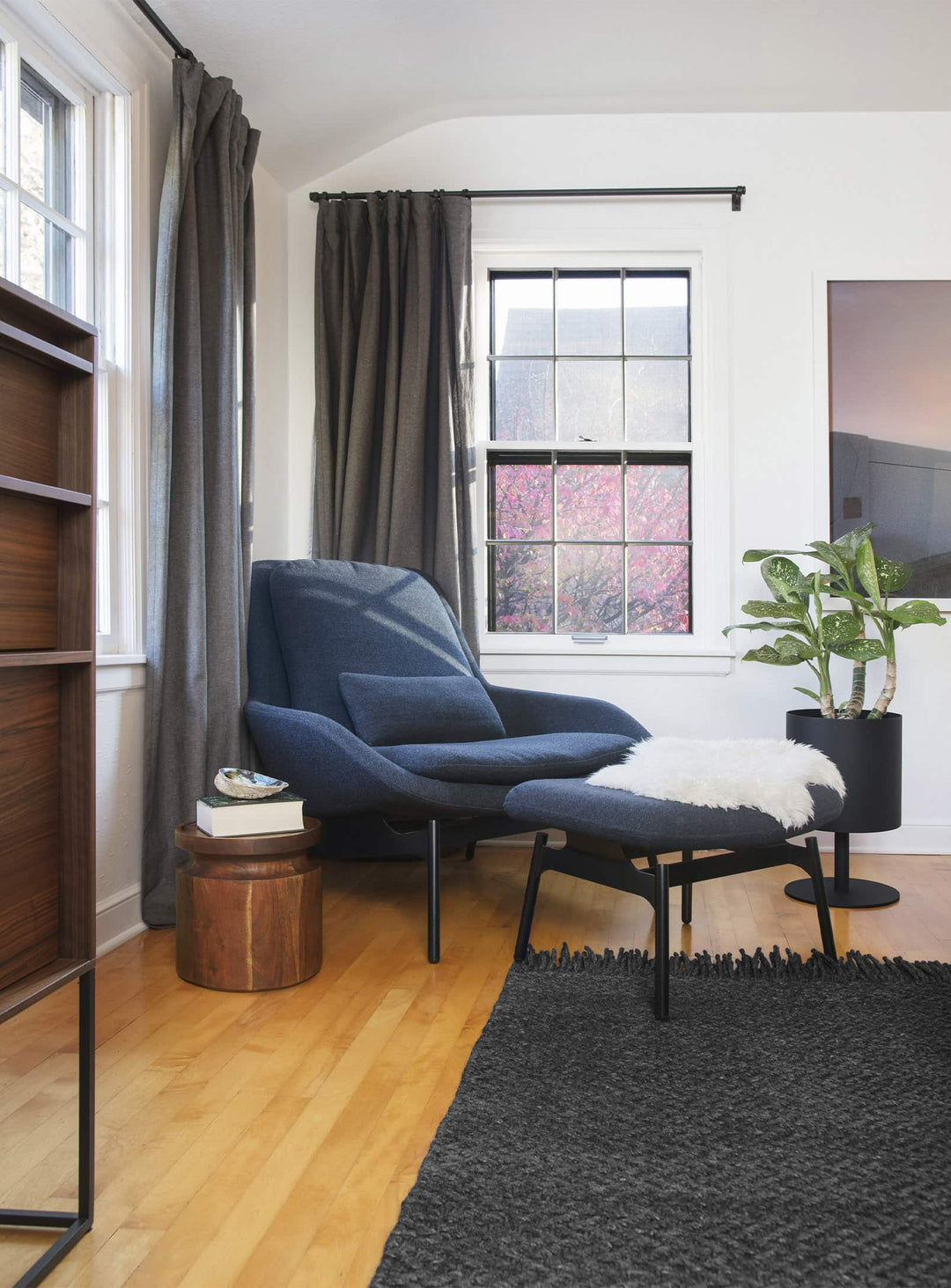 Fauteuil Blu Dot Field : un fauteuil design conçu pour les intérieurs contemporains. maharam mode in society