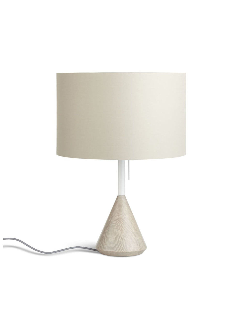 Apportez chaleur et style à vos pièces avec la lampe de table Flask de Blu Dot. Blanc.