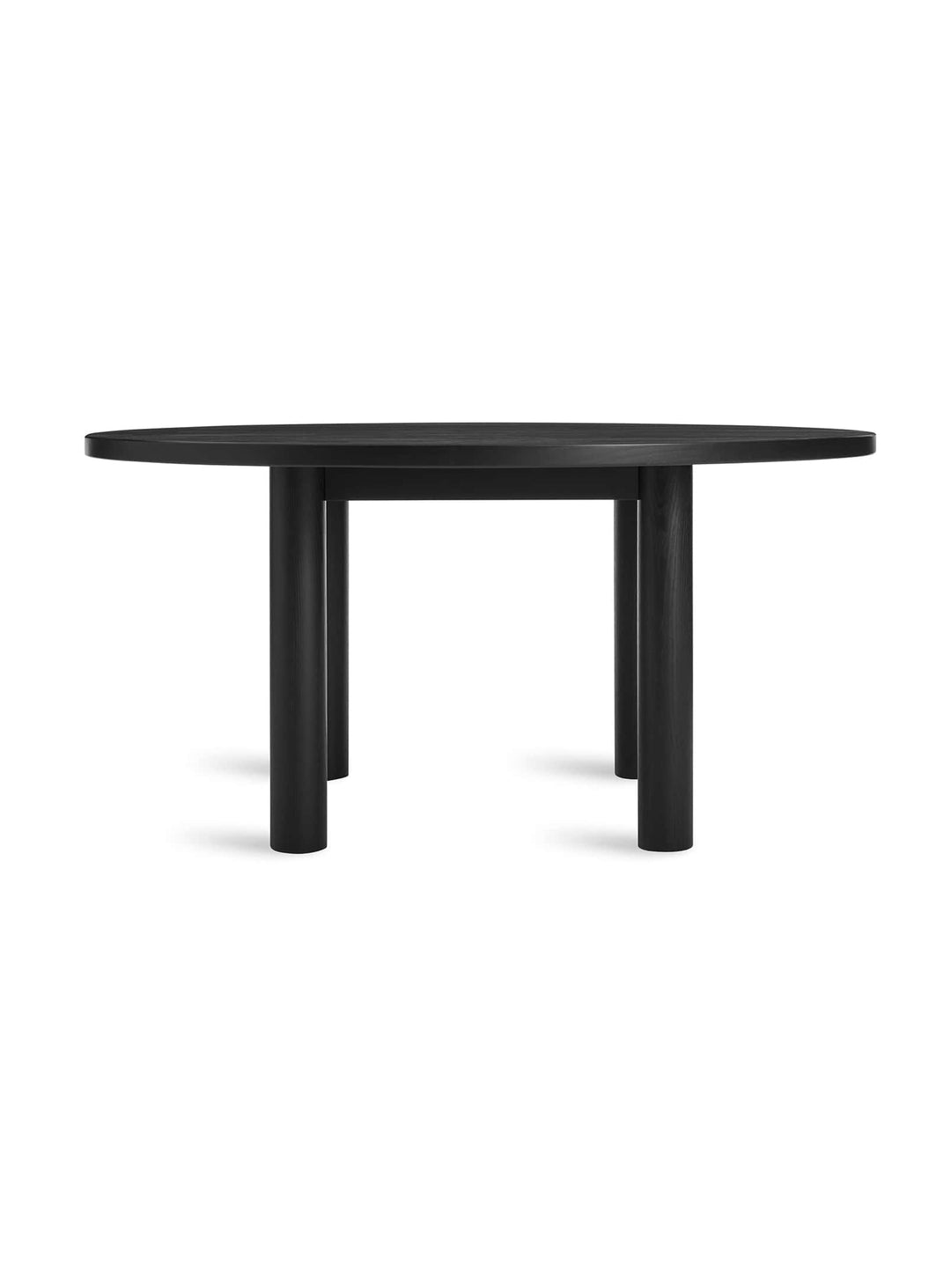 Table à dîner Good Times : élégance naturelle et convivialité assurée. frêne noir