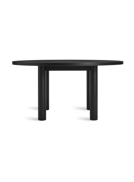 Table à dîner Good Times : élégance naturelle et convivialité assurée. frêne noir