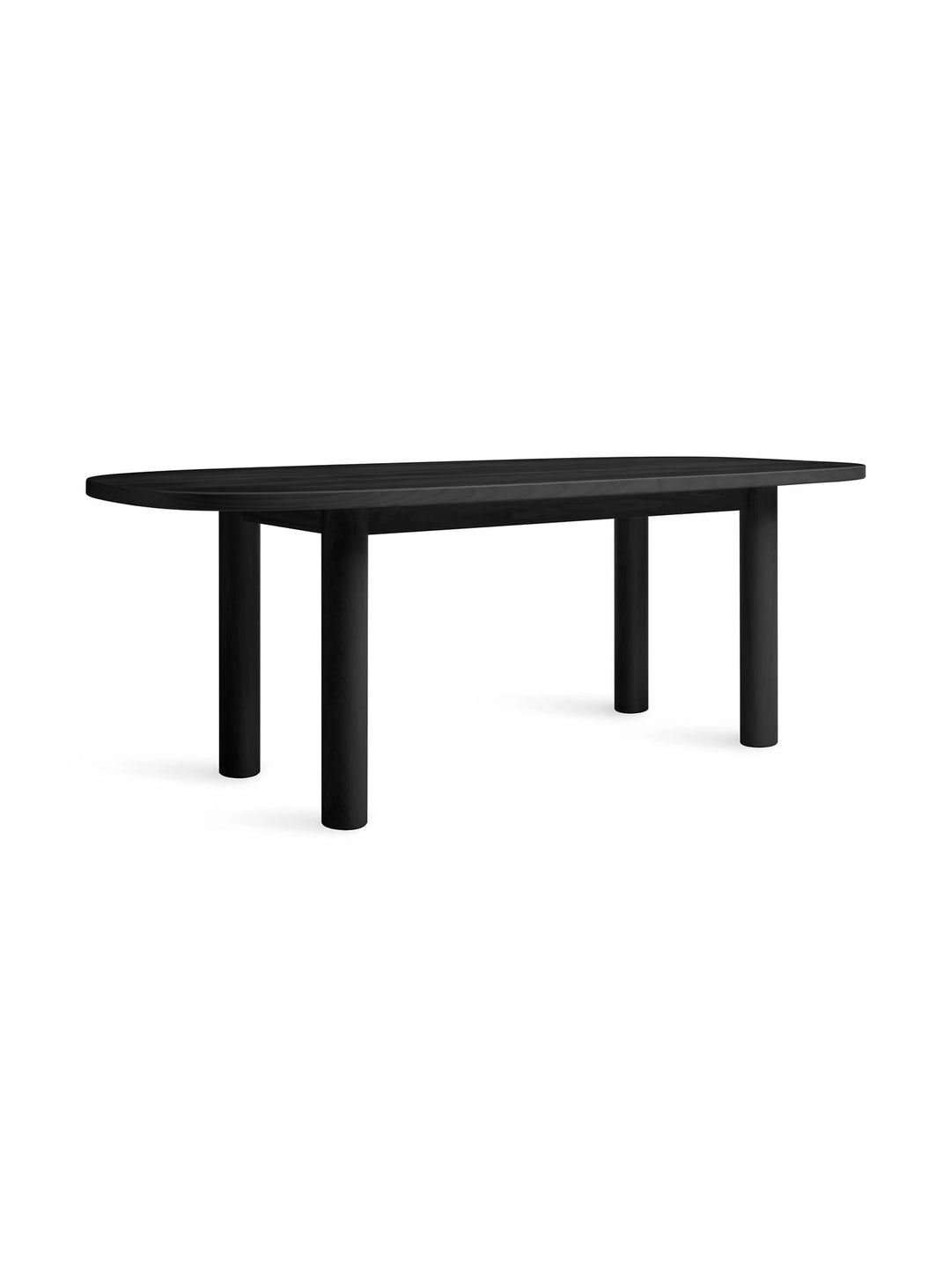 Table Good Times Blu Dot : table design, style contemporain et matériaux nobles. frene noir