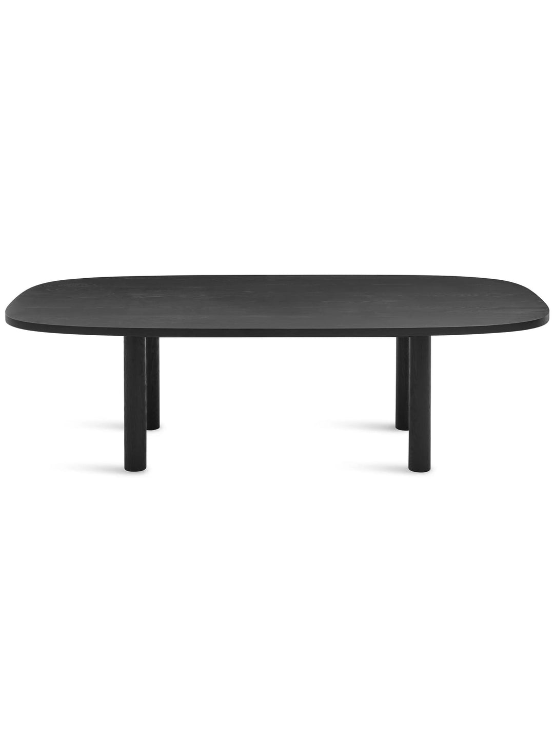 Table Good Times Blu Dot : table moderne, bois naturel et look raffiné. frene noir