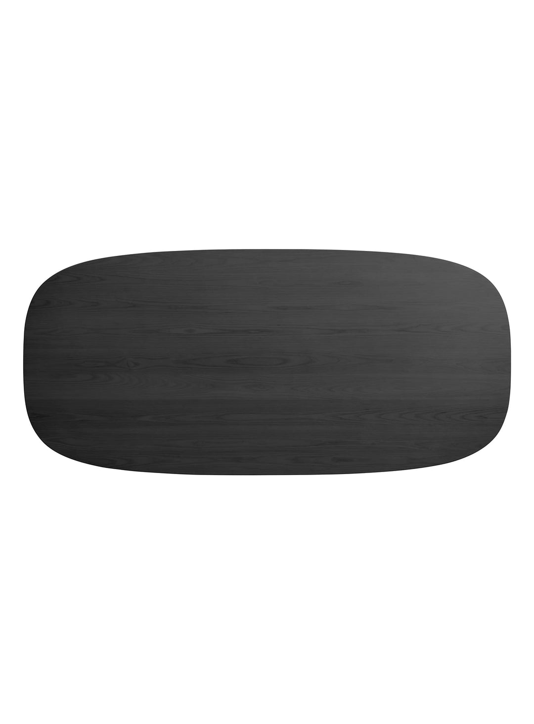 Table Good Times Blu Dot : table design, bois massif et lignes sobres. frene noir