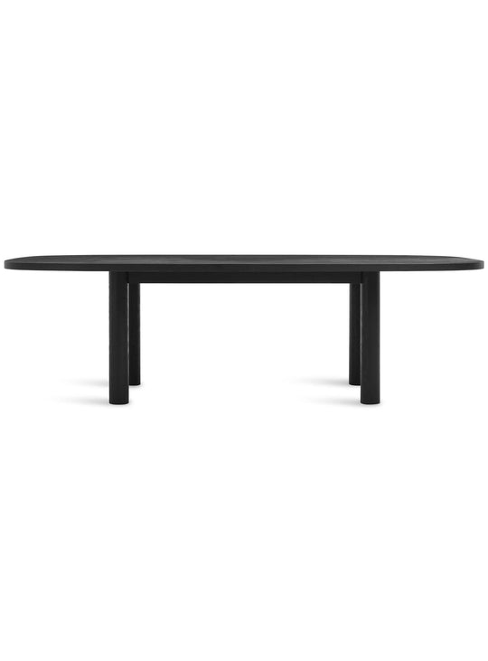Table Good Times Blu Dot : table design, parfaite pour salle à manger contemporaine. frene noir