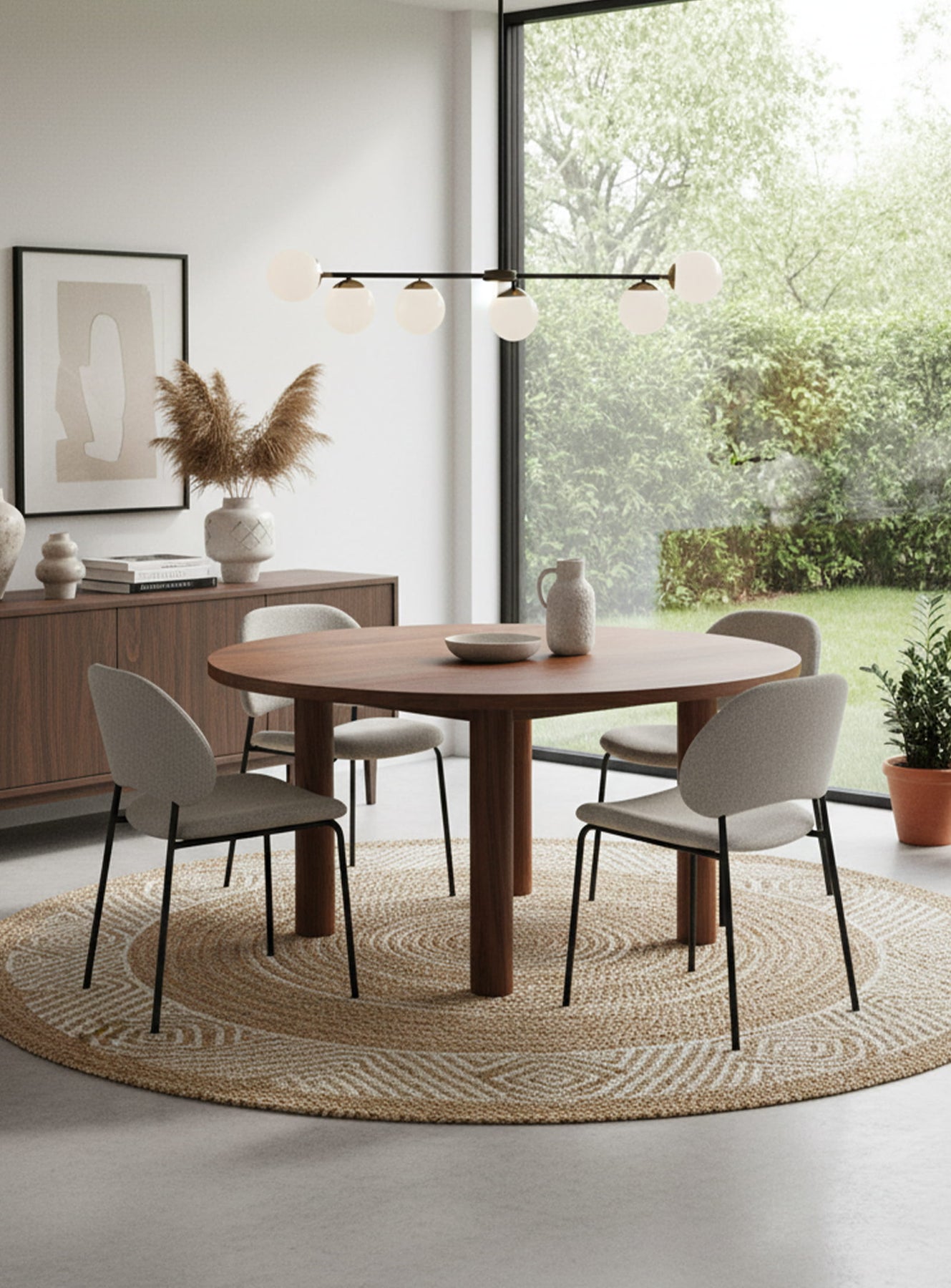 Good Times: Round Wooden Dining Table Blu Dot – Nüspace