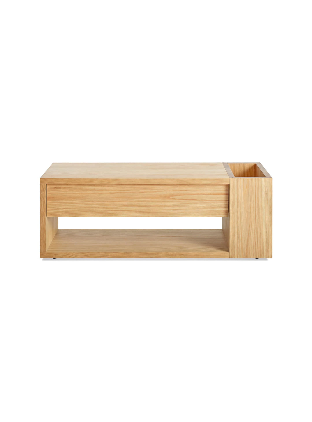 Banc Go Forth Blu Dot : banc design, idéal pour organiser une entrée. chene blanc