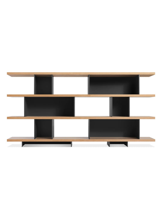 Blu Dot Happy Day 4, meuble design à l’assemblage intuitif. noir, chene