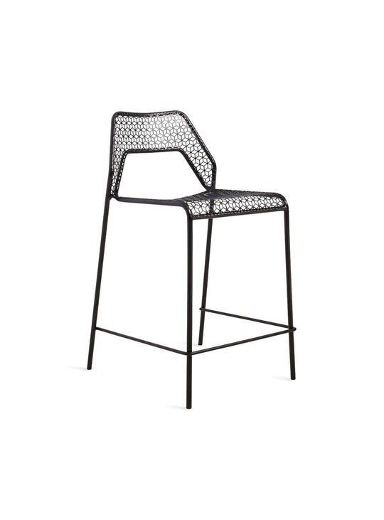 Blu Dot Hot Mesh : tabouret de comptoir inspiré du design Thonet. Noir.
