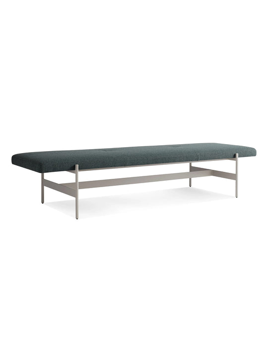 Banc Jumbo Blu Dot : banc design, idéal pour entrée ou chambre. maharam mantle in parsley