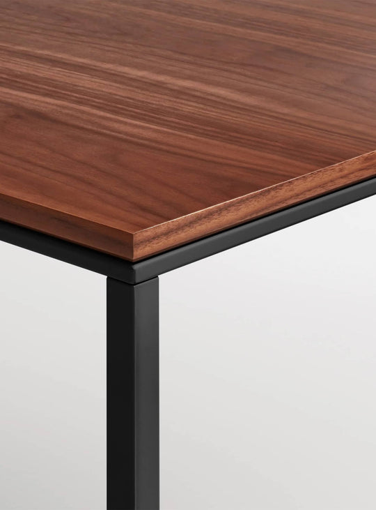 Table à café rectangulaire Minimalista Blu Dot : une pièce design inspirée de l'essentiel. noyer, noir