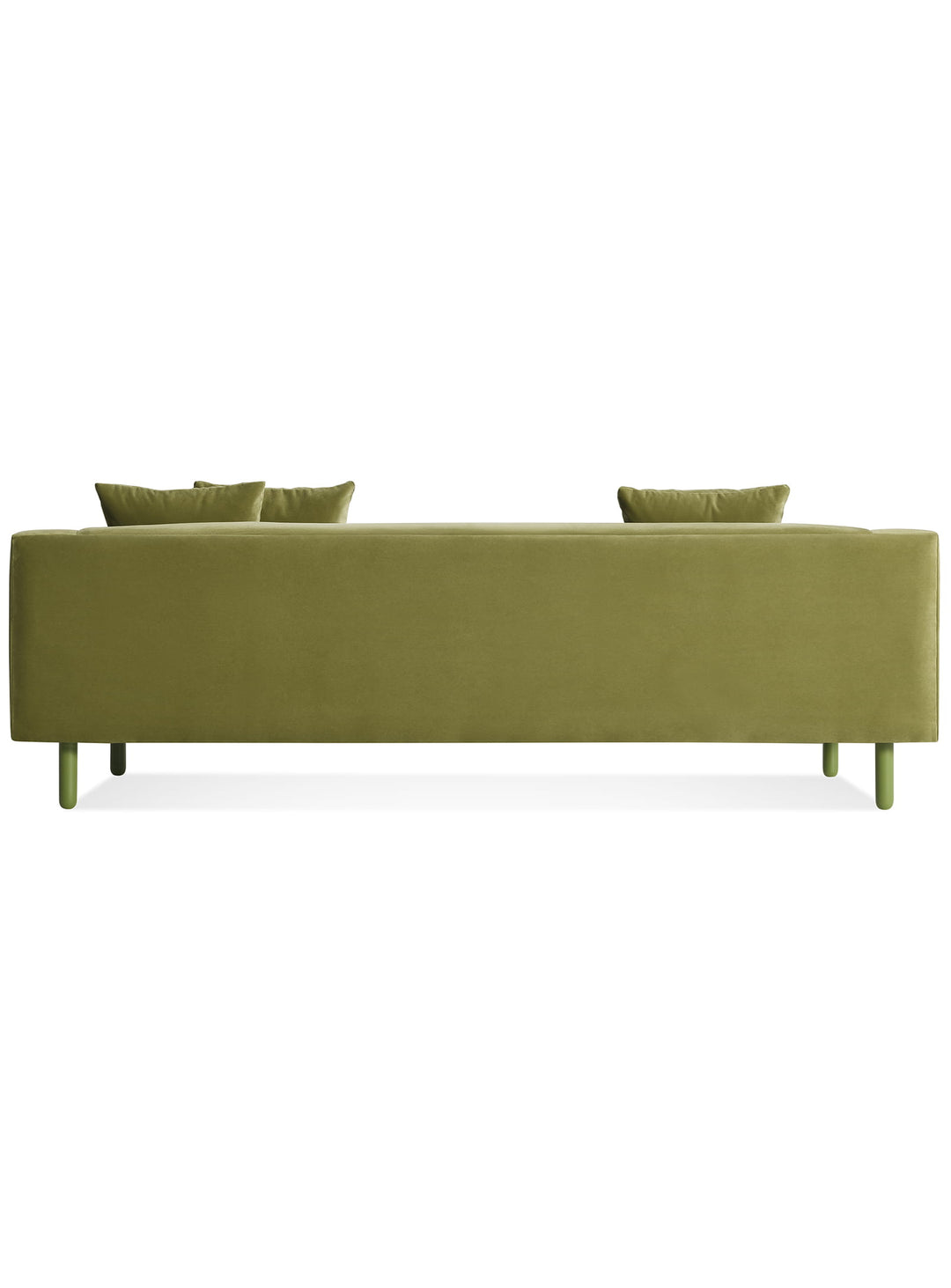 Optez pour le sofa Blu Dot Mono, une pièce chic au design sobre et raffiné. vert