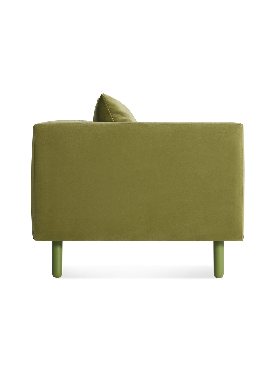 Le sofa Blu Dot Mono apporte calme et modernité à votre espace de vie. vert