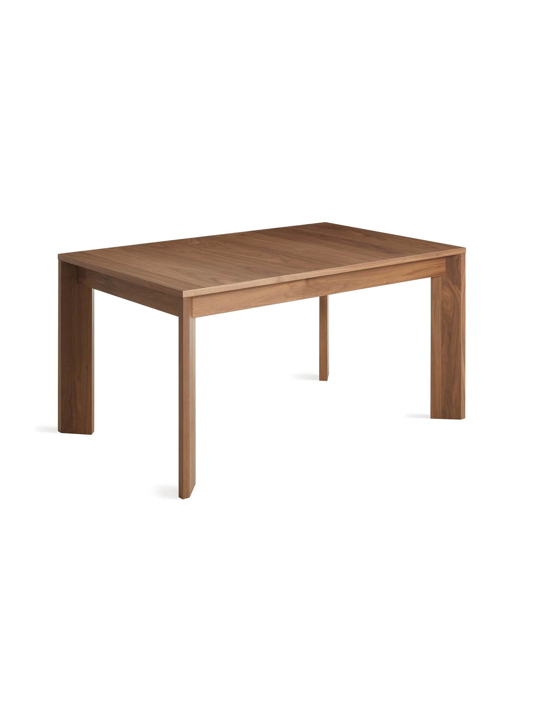 Table à dîner Blu Dot Moreover : élégance naturelle et extension fluide. noyer