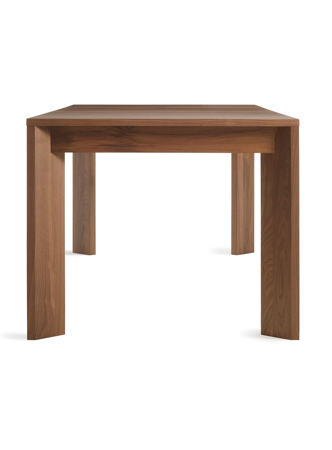 Blu Dot Moreover : table en bois massif, extensible et élégante. noyer