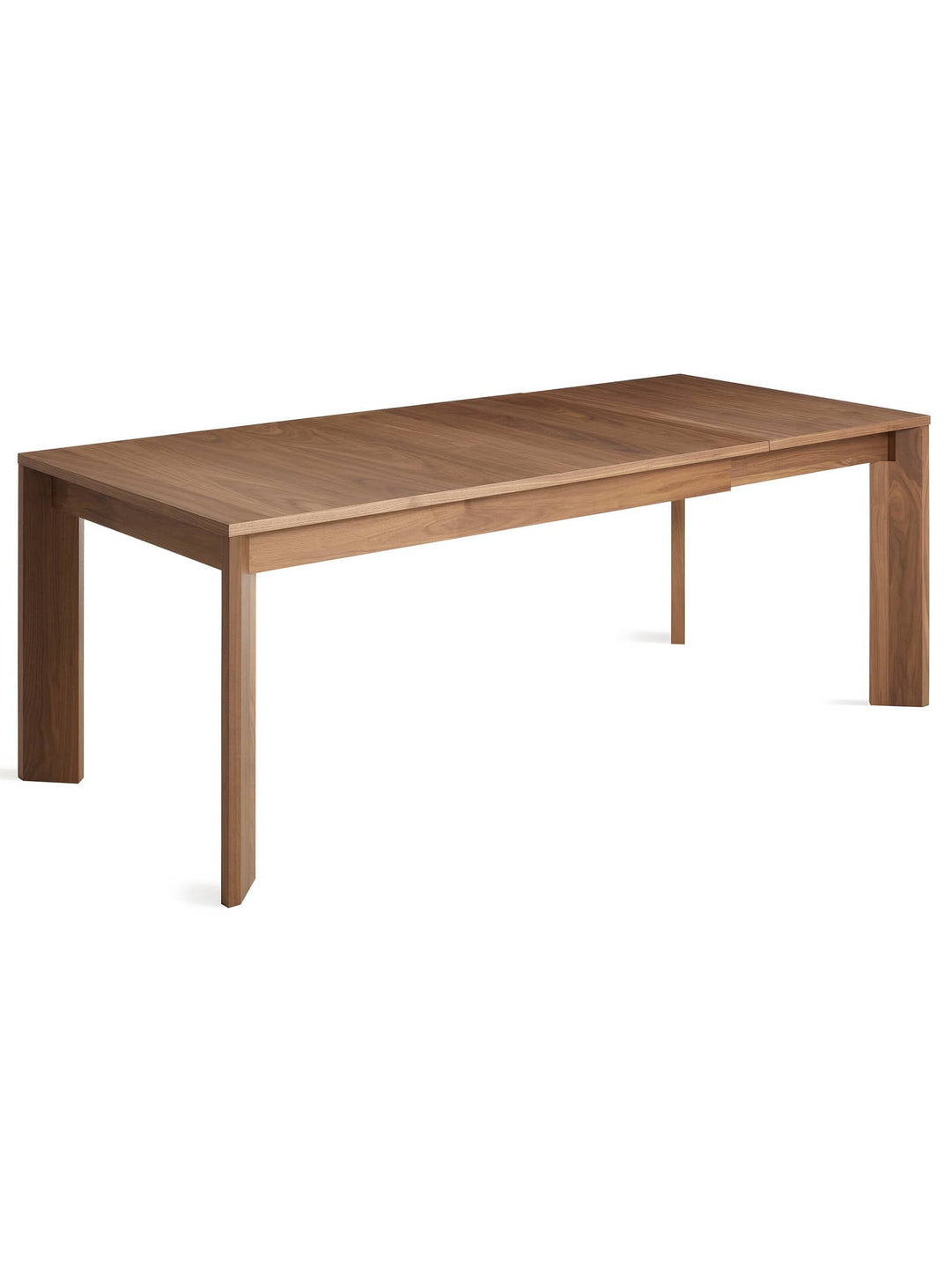 Blu Dot Moreover : table à dîner design avec mécanisme d’extension discret. noyer