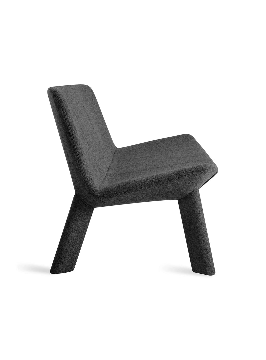 Sofa 2 places Neat Blu Dot : canapé design, assise confortable et élégante. charbon