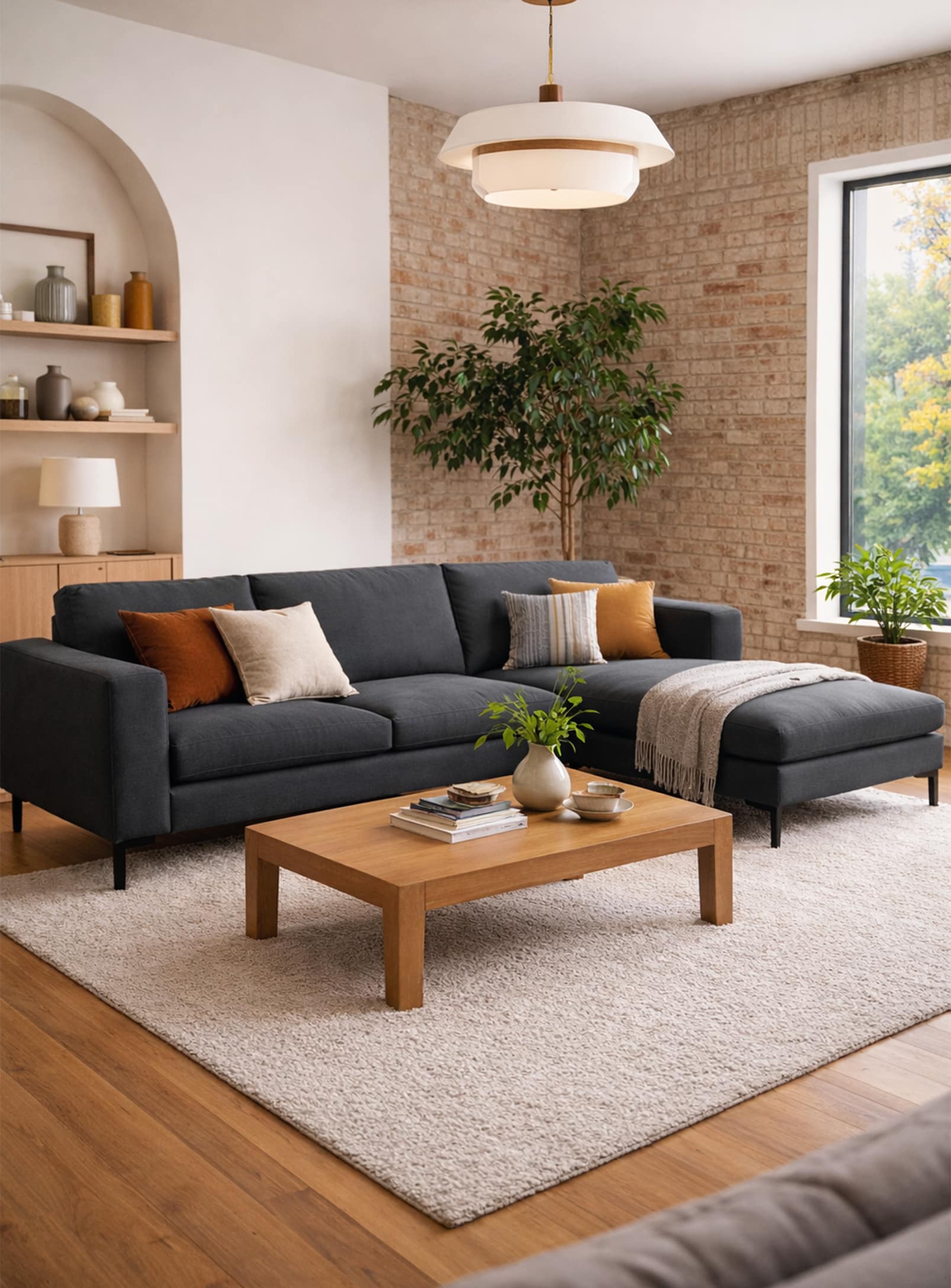 Sofa sectionnel Blu Dot New Standard, un équilibre parfait entre style et détente. maharam meld