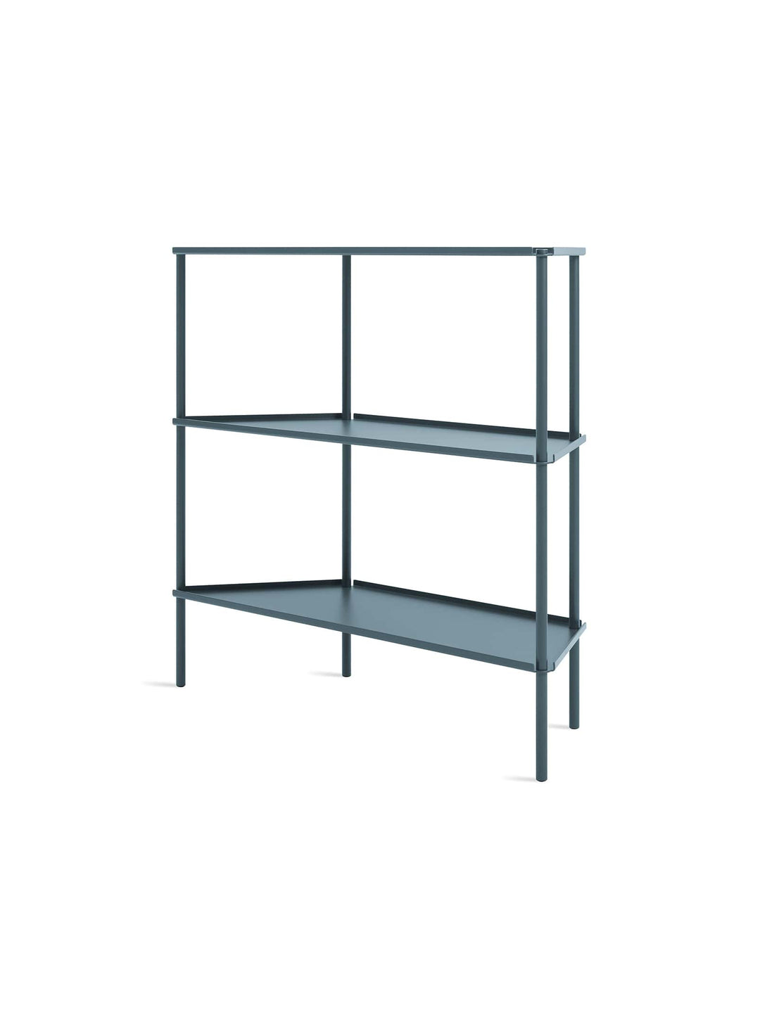 Blu Dot Not for Nothing, meuble design à l’allure géométrique. bleu