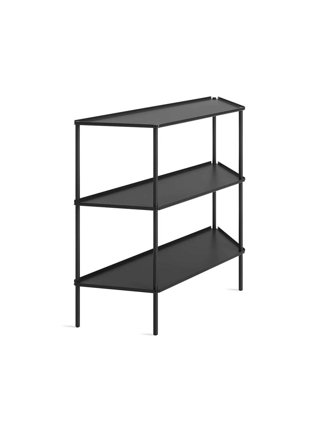 Bibliothèque Not for Nothing de Blu Dot, simplicité et équilibre parfaits. noir
