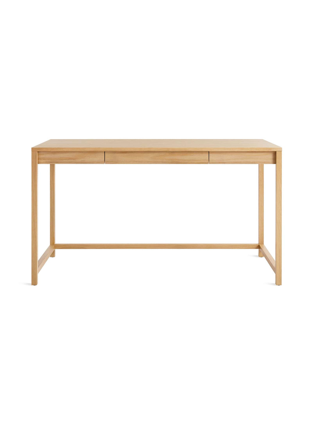 Blu Dot Open Plan : bureau en bois clair ou noyer pour un espace élégant. Chêne blanc.